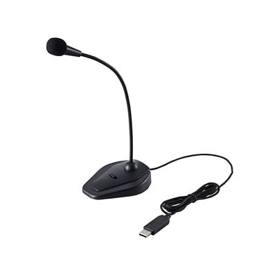 Микрофон ELECOM USB-микрофон с выключателем черный HS-MC05UBK