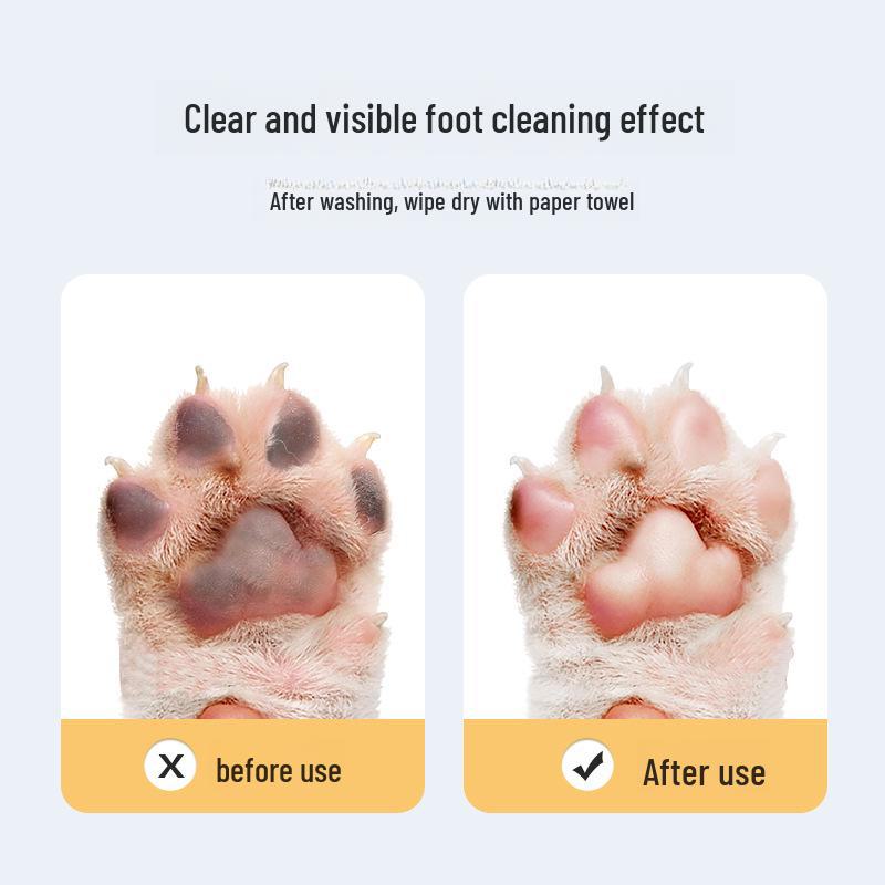 Pet Paw Cleaning Foam - Universal Antibacterial Moisturizing Disposable for Dogs & Cats