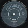 7inch Record RUSS CONWAY - Lesson One 45DB4784 Columbia 1962 UK Jazz Used