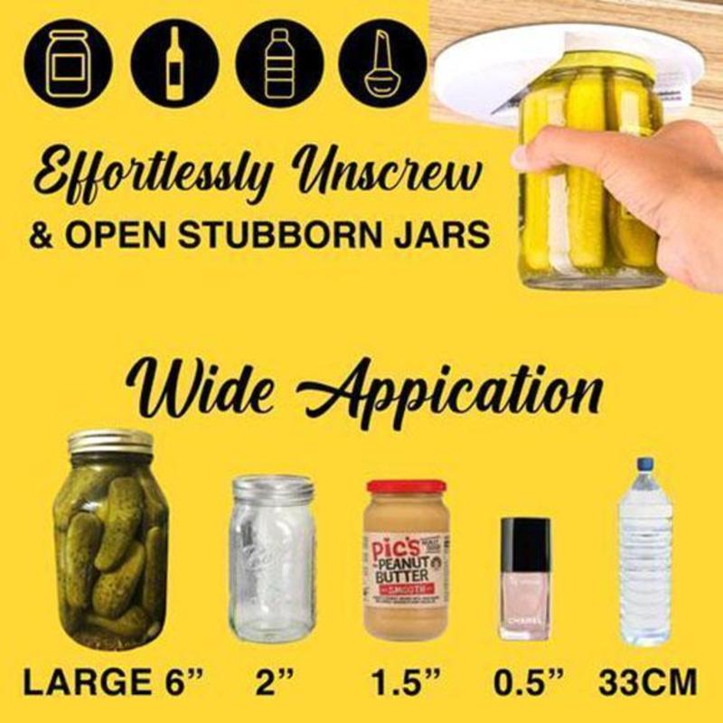 Multifunctional Cap Opener Multifunctional Socket Pro Cable Colors Colors Quick Profile Opener All Sizes Simple Useful Kitchen Gadget | Books (White)