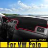 Чехол на приборную панель автомобиля, избегайте света, коврик, анти-УФ-ковры, коврик для Volkswagen VW Polo 6R 6C 2009 2010 2011 2012 2013 2014 2015 2016