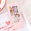 4/5/6/7/set Ins Simplicity Gel Pen Korean Solid Color 0.5MM Black Cute Pens Lovely Stationery Pens School Student/Office Supplies