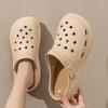 Fashion 2025 Women's Platform Shoes Thick Sole Sandals for Women EVA Clogs Fashion Garden Shoes Outdoor Chunky Non Slip Beach Slippers