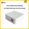 Проводной и беспроводной шлюз Tuya Zigbee с датчиком Home Assistant