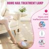 УФ светодиодная лампа для ногтей Устройство для лечения грибка ногтей Инфракрасный свет 650 нм Синий свет 470 нм Онихомикоз ногтей рук и ног Гель-лак