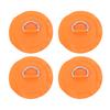 D Ring Patch Round Lightweight D Ring PVC Patch for Inflatable Boat Surfboard Stand Up Paddleboard