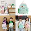 Cute Cartoon Kids Backpack With Arched Shoulder Straps For Comfortable Carry