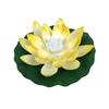 18/28cm Fake Lotus Flower LED Swimming Pool Garden Pond Floating Floral Lamp