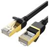 Round Network Cable Ugreen Nw107 Ethernet Rj45, Cat.7, Stp, 2M (Black)