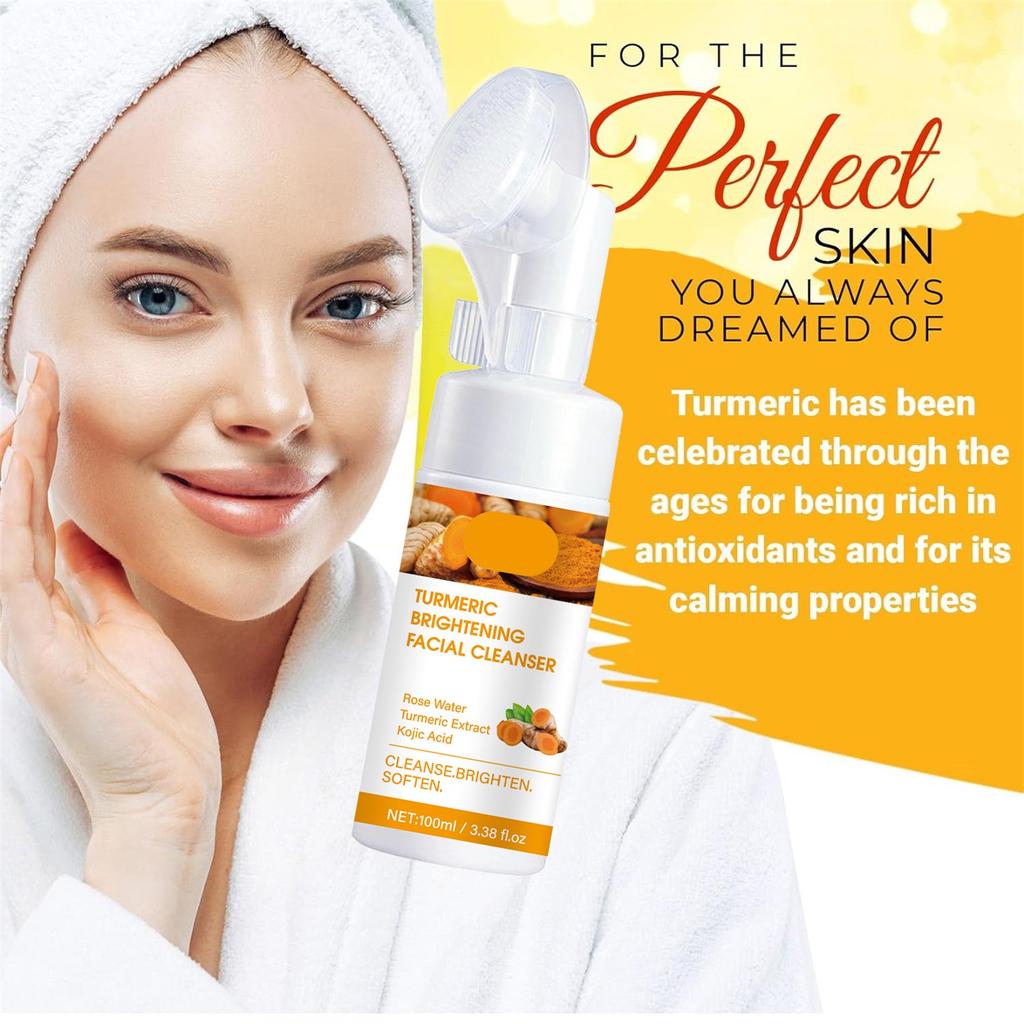 Facial Cleanser Foaming Face Wash For Tan Removal Even Skin Tone Skin Exfoliation Remove Dark Spots Remove Pigmentation & Even Skin Tone 100 ML