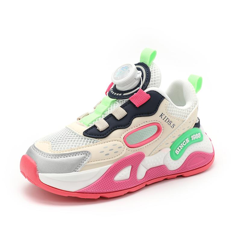 Летняя спортивная обувь для бега Детская модная уличная дышащая повседневная обувь