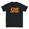 Ozzy Osbourne Logo Shirt Vintage Distressed Ozzy Rock Band Tee Retro Heavy Metal