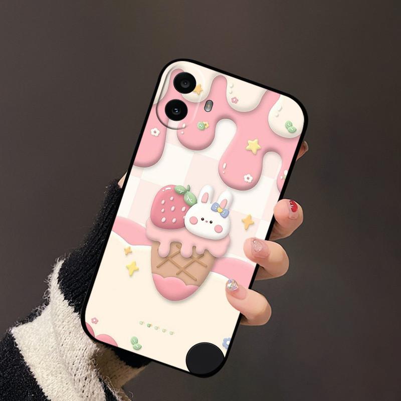 Чехол для Nothing CMF Phone 1 Животные ТПУ Мягкий Силикон Задняя Крышка Чехлы для Телефона для Nothing CMF Phone1 one Ударопрочный Крутой funda