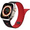 Magnetic Strap for Apple Watch Band Ultra 2 49mm 44mm 40mm 45mm 38mm 41mm 42mm Silicone Bracelet iWatch Series 9 8 7 6 Se bands