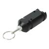 Trip Alarm 4.5V for Camping Tent Perimeter Aluminum Alloy Gardening Supplies Black