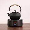 OULOVECO Iron Teapot, Induction Compatible, Teapot, Can Be Used Over an Open Flame, Iron Teapot, Cast Iron, Tea Ceremony Utensil, Iron Supplement,