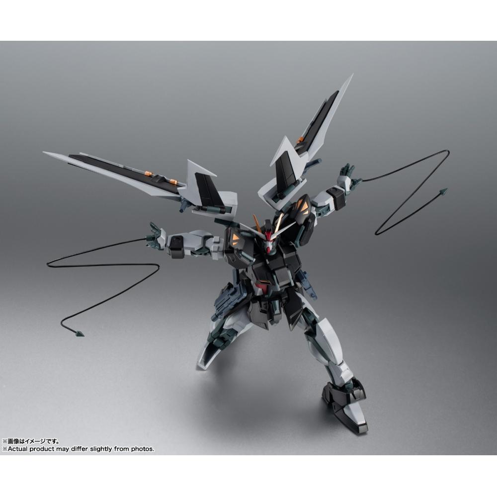 Gundam SEEd StargazEr ThE Robot Spirits  SidE Ms  Gat X105E + Aqm E X09s strikE Noir Gundam vEr. а.н.и.м.Е.