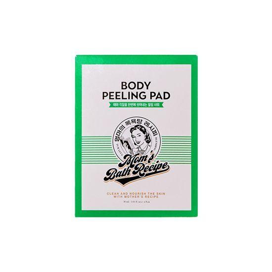 Пилинг-диски для тела Mom's bathrecipe 8 шт. (Оригинальный/Сильный/Уход за проблемами)