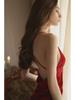 Сексуальный бархатный костюм с юбкой и подтяжками - пижама Pure Desire для женщин