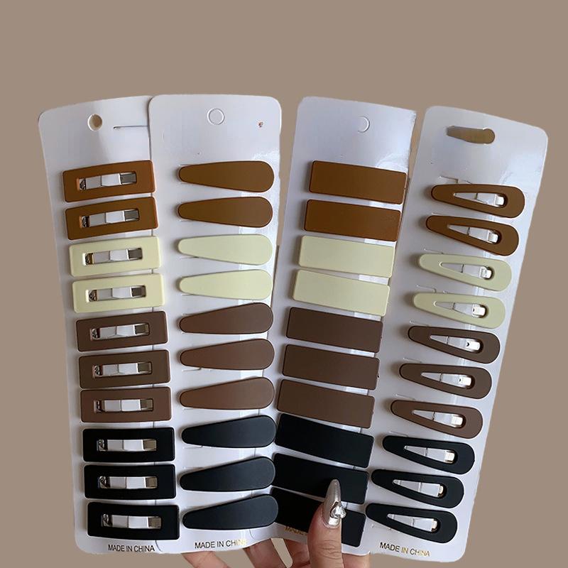 Заколка для волос с молоком и кофе, боковая заколка для челки, сломанная заколка для волос, простая качественная заколка BB, женская заколка на затылке, боковая заколка, чародейка