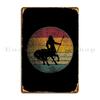 Centaur Mythical Mythology Folklore Vintage Retro Silhouette Metal Plaque Poster Customize Garage Club Bar Tin Sign Poster