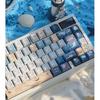 Navigation Chart Keycap Cherry Retro Ocean Pbt Blue Ocean Diy Keycaps Iso "L" - Shaped Enter Key Split Space Alice 138Key Keycap