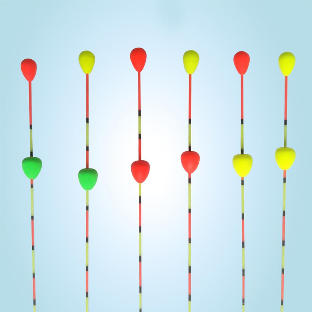 10 шт./50 шт. Пенопластовые поплавки Овальные Индикаторы поклевки для нахлыста Поплавки для оснасток для помпано Яркого цвета Поплавки для оснасток для рыбалки на форель