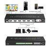 HDR Switch Game Switch 8K HDR Audio Extractor 4X1 for TV HDMI Switcher Adapter Converter Plug and Play HDMI Splitter Adapter Video Converter HDMI HUB