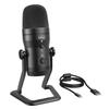 FIFINE K690 USB Microphone, Condenser Stereo Recording Microphone with Mute Button and 3.5mm Earphone Jack for Audio Monitoring, Adjustable Polarity,