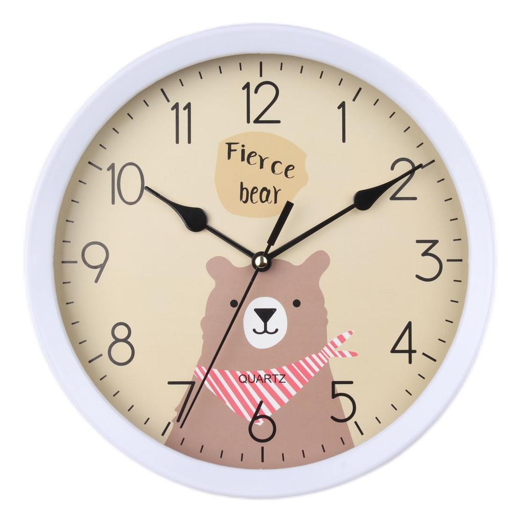 Супер Тихие Креативные Настенные Часы Мультяшные Часы Настенные Часы Милые Простые Домашние Гостиная Детская Спальня Настенные Часы