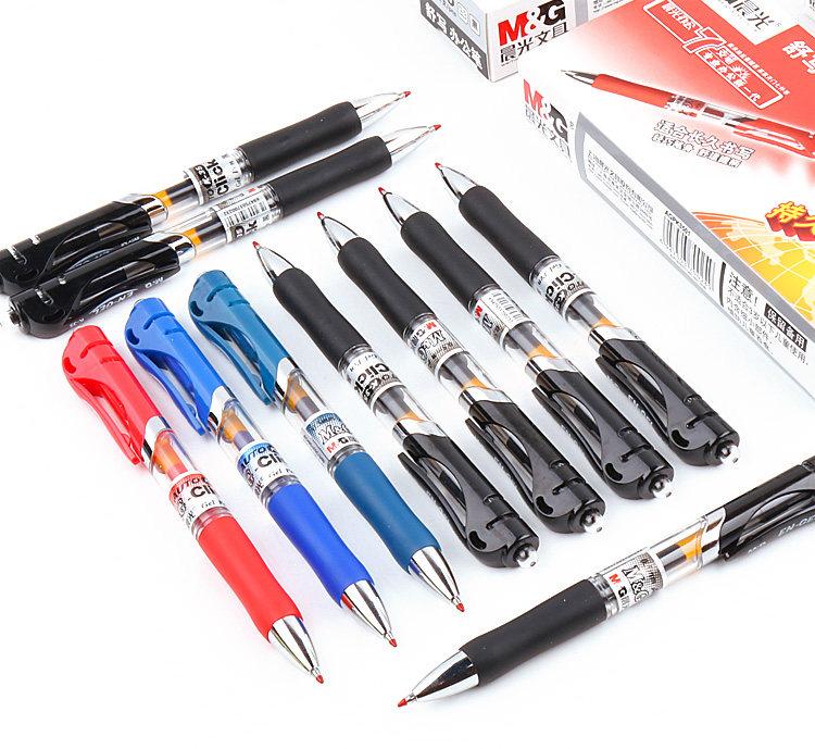 Morning Light K35 Press Neutral Pen 0.5 Office Signature Pen Student Exam Speed Dry Red Blue Black Press Water Pen