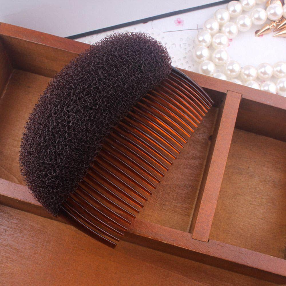 Women Fashion Fluffy Sponge Clip Stick Hair Accessories Hair Styling Bun Maker Hair Braid Tool