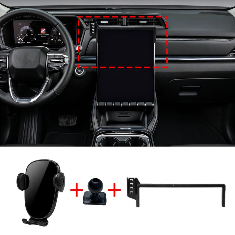 Для GMC Terrain T1XX 2025 2026 2027 LHD Держатель для мобильного телефона, крепление на приборную панель, простая установка, автомобильные аксессуары
