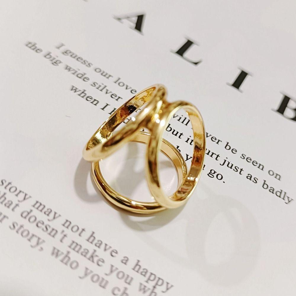 Multifunctional Three-Ring Scarves Buckle Zinc Zinc Alloy  Romantic   Weddings