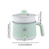 Электрическая кастрюля для приготовления лапши, риса и супа с ручкой