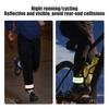 1/2Pcs Cycling Pants Reflective Band High Visibility Elastic Adjustable Night Running Warning Arm Wrist Leg Ankle Strap Cycling Accessories