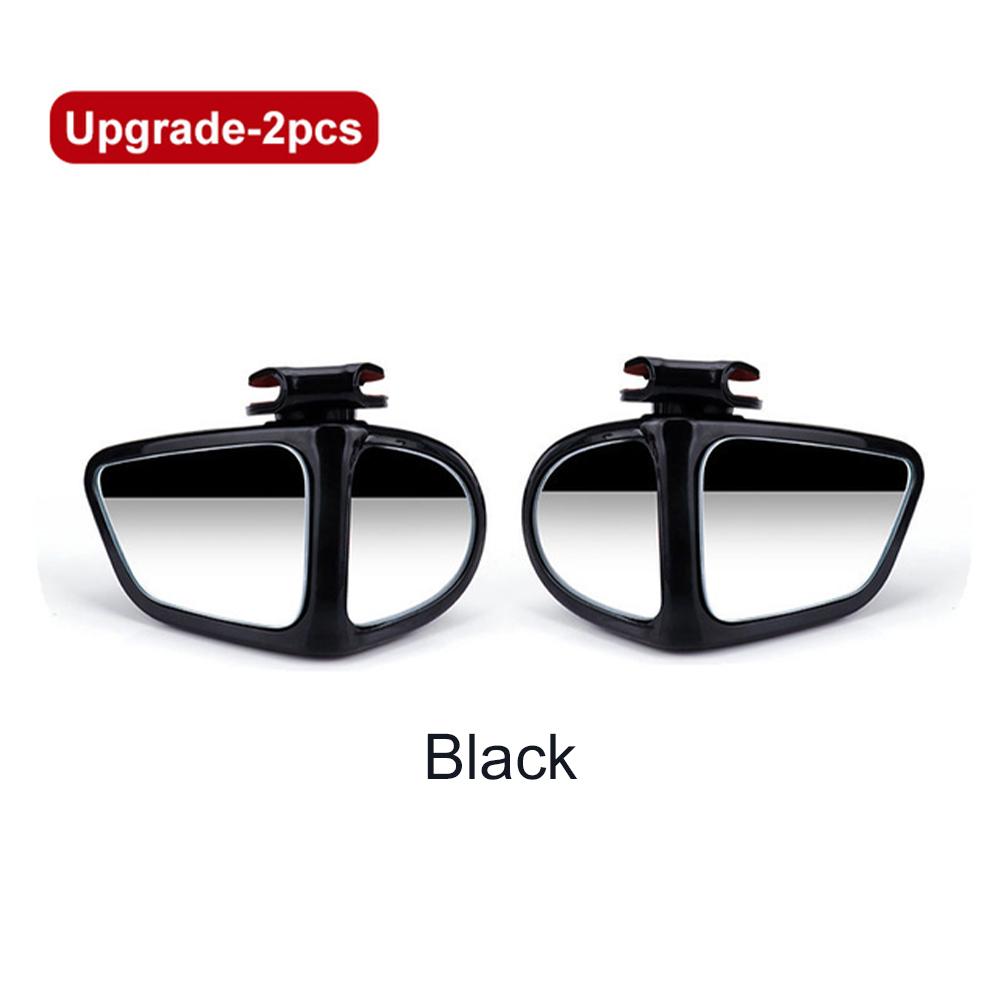 1 пара 360 градусов HD автомобильное зеркало для слепых зон, вращающееся регулируемое широкоугольное наружное автомобильное зеркало заднего вида для парковки