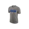 Golden State Warriors Dri-Fit Shooting Shirt Short Sleeve Men Tops Grey DR6463-063