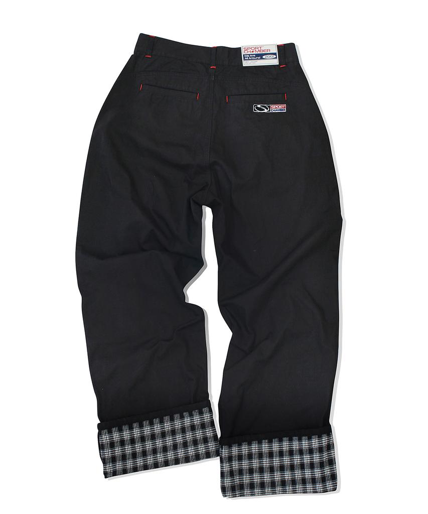 Брюки SPORT CHAMBER Sc Check Cuff (черный)