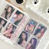 Korea Style A6 Binder Photo Album Cover Plush Bow Protector Case Kpop Idol Photo Collect Card Holder Book School Stationery