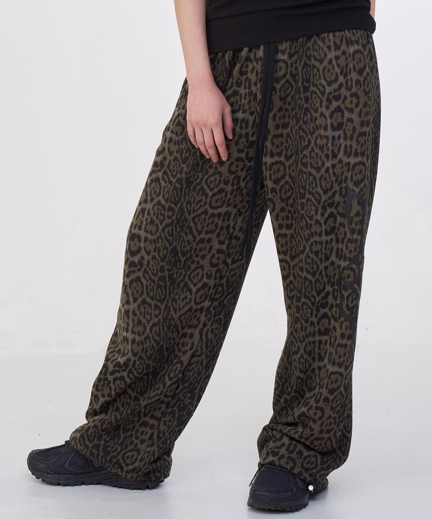 Штаны D.XO.H с логотипом Leopard Thunder Угольные