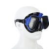 Очки для плавания с маской и трубкой HD Водонепроницаемые противотуманные очки для дайвинга с защитой носа для мужчин и женщин синего цвета