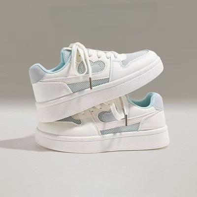 Сетчатые полые дышащие маленькие белые туфли лето новая женская обувь повседневная универсальная студенческая спортивная обувь спортивная обувь для скейтборда