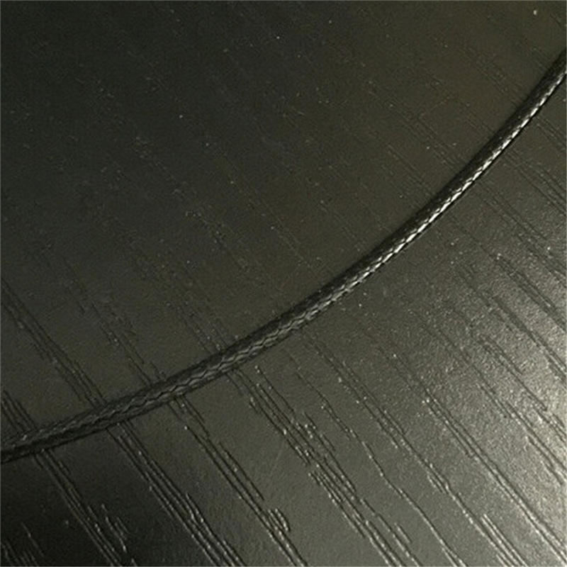 Женские колье из искусственной кожи, цепочка в форме сердца, винтажные ювелирные изделия черного цвета