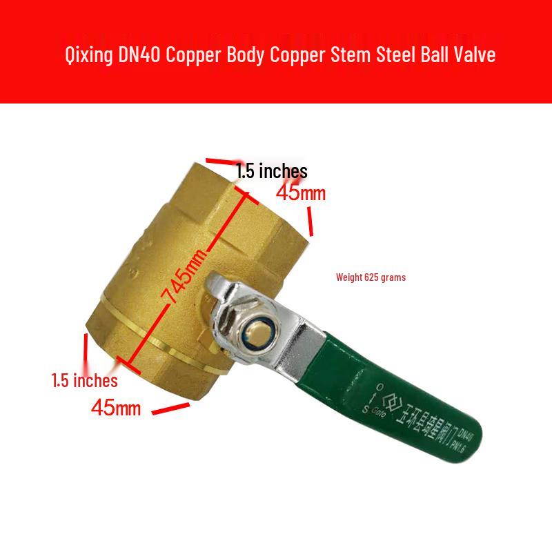 Copper Ball Valve DN15, DN20, DN25, DN32 Radiator Tap Switch