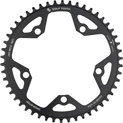 Зубчатая звезда Wolf Tooth 130 BCD 5 болтов 50T, совместимая с цепной звездой SRAM Flattop