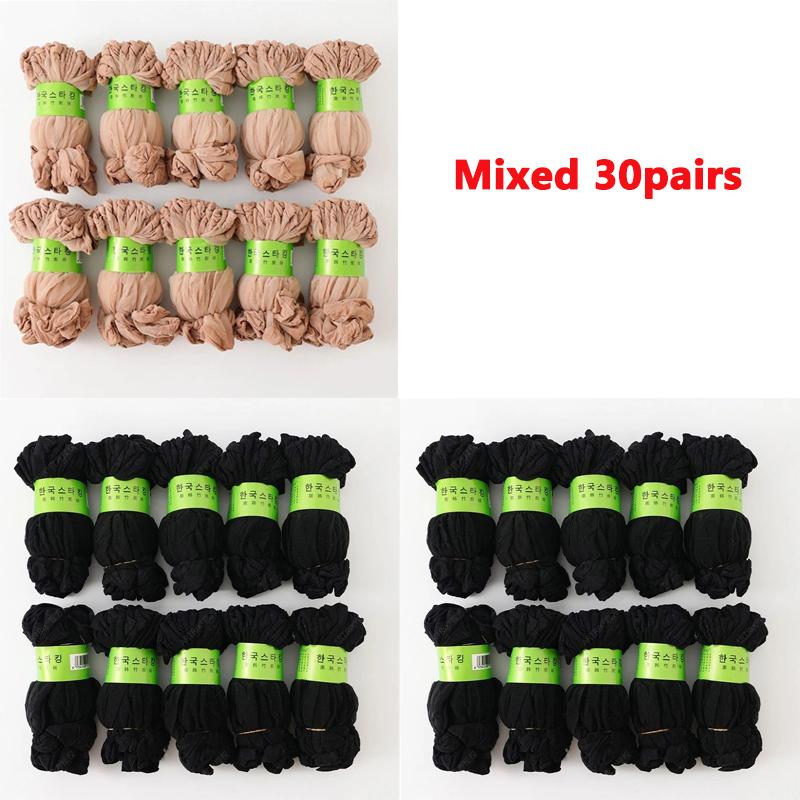 ! Высококачественный женский набор бархатных носков Женские летние тонкие шелковые прозрачные сексуальные носки до щиколотки из нейлона