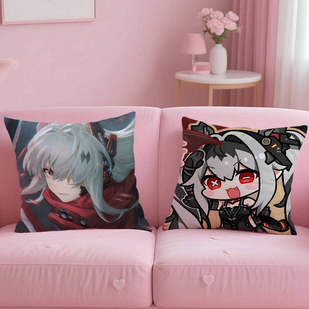 P-Punishing G-Gray R-Raven Pillow Case Comfort Sofa Bed Silky Elegant Invisible Zipper Custom Decorative Cushion Cover