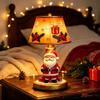 Hand-Painted Details Christmas Resin Craft Light Warm Soft LED LED Christmas Lamp  Holiday Party
