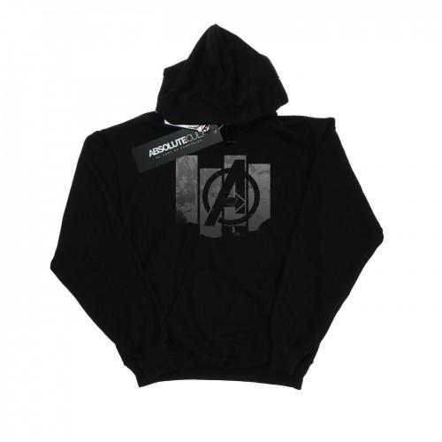 Marvel Mens Avengers Endgame Panel Logo Hoodie